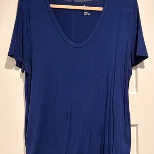 a new day Women's Deep Blue Short Sleeve Tee